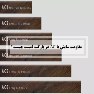 مقاومت سایش یا درجه AC در پارکت لمینت چیست