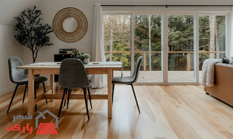 الگوهای هندسی و شطرنجی پارکت لمینت چگونه فضای خانه را جذاب می‌کنند؟