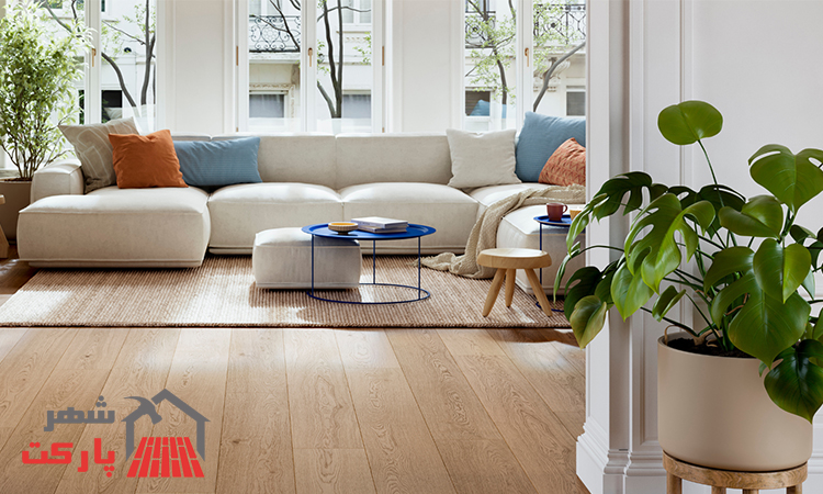 تاثیر رنگ پارکت بر بزرگ‌تر و دلبازتر دیده شدن منزل