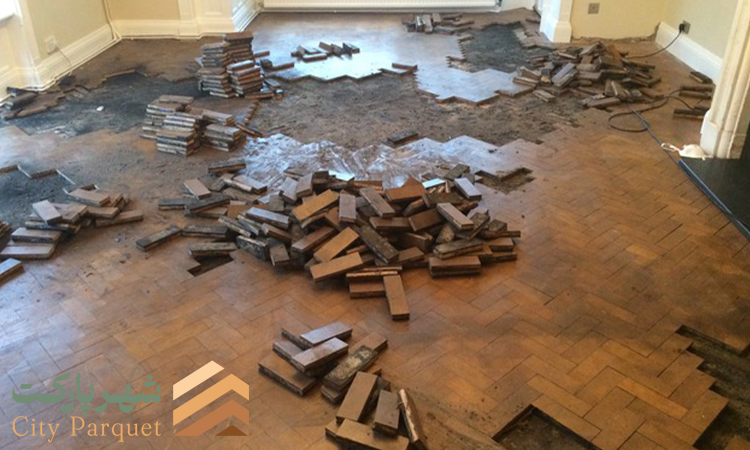 روش‌های آسان و سریع ترمیم پارکت در خانه
